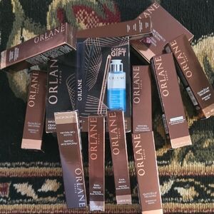 HUGE Orlane Paris Lip & Eye Makeup Lot in Copper Packaging